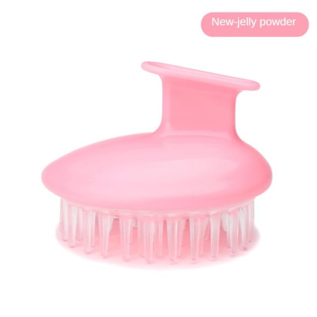 SILICONE HEAD SCALP MASSAGE BRUSH