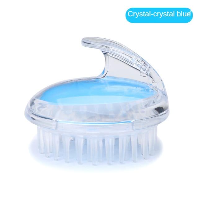 SILICONE HEAD SCALP MASSAGE BRUSH