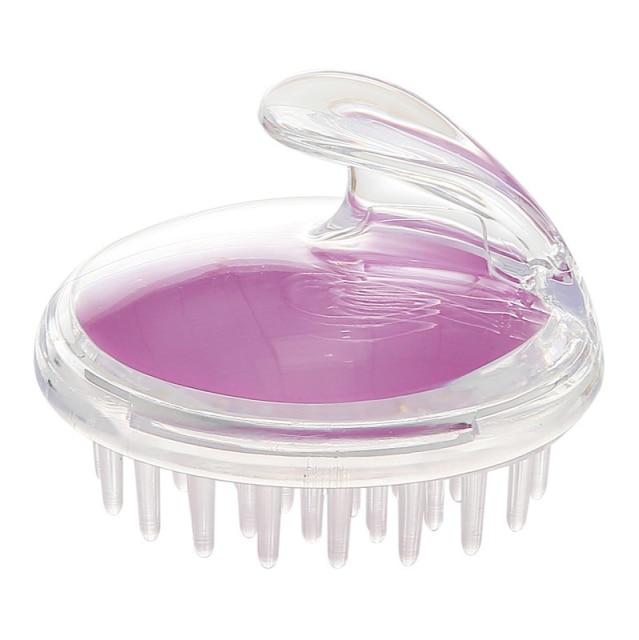 SILICONE HEAD SCALP MASSAGE BRUSH