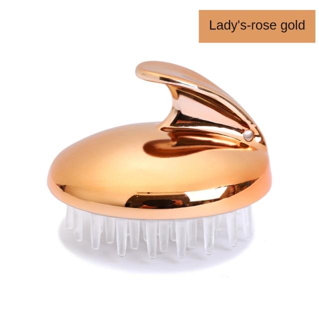 SILICONE HEAD SCALP MASSAGE BRUSH